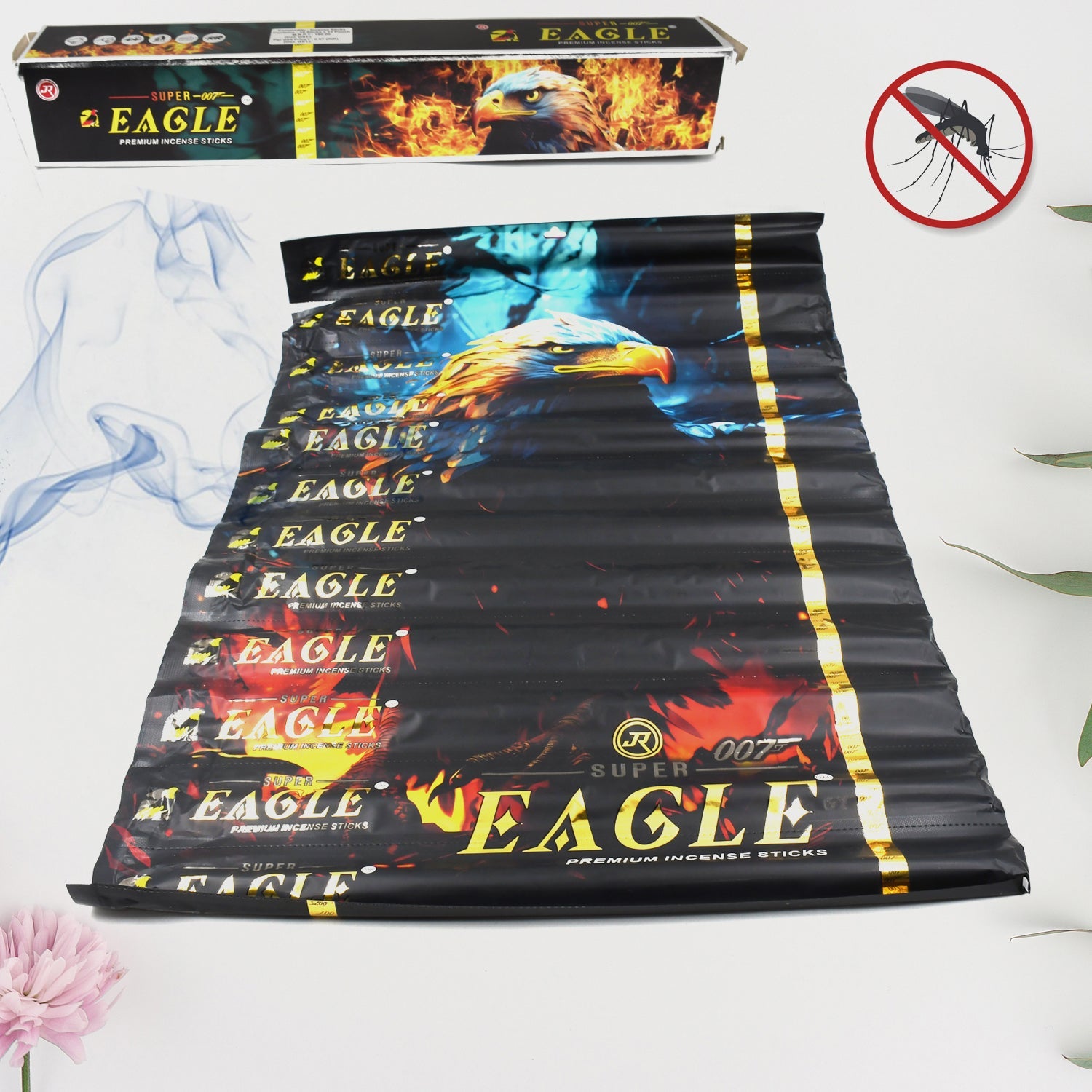 Mosquito Agarbatti Stick, Mosquito Agarbatti 1 Box (12 Packet / 120 Sticks) (Incense Stick) Mosquito Agarbatti Stick, Mosquito Agarbatti 1 Box (12 Packet / 120 Sticks) (Incense Stick)